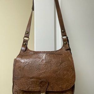 Patricia Nash tooled leather handbag